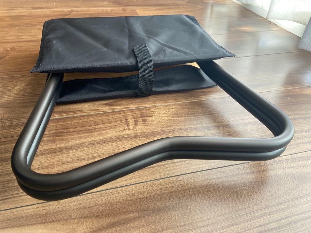 たけ peakローチェアショートアイボリーMyテーブル竹 ブラック