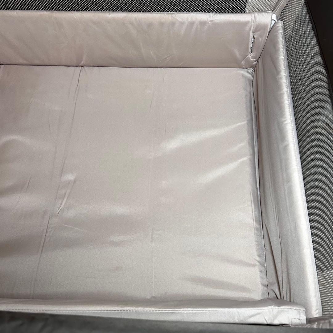 美品 アップリカ ココネル　ココア ベビーベッド 出産準備 新生児