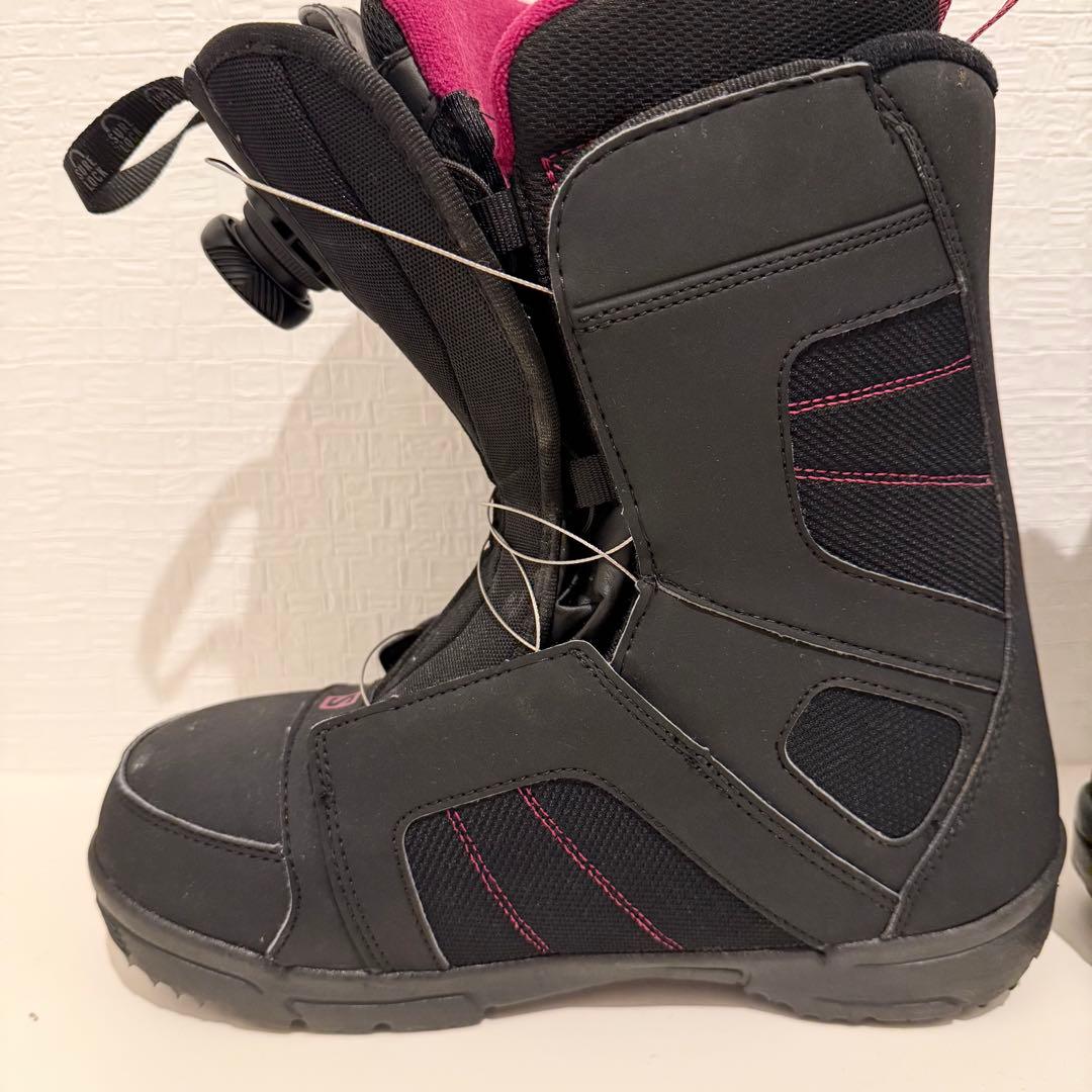 【美品】SALOMON スノボ　SCARLET BOA 25cm サロモン