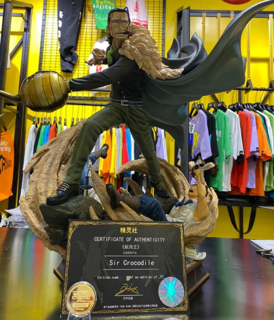 ワンピース SoulWing  クロコダイル ガレージキット ガレキ スタチュー