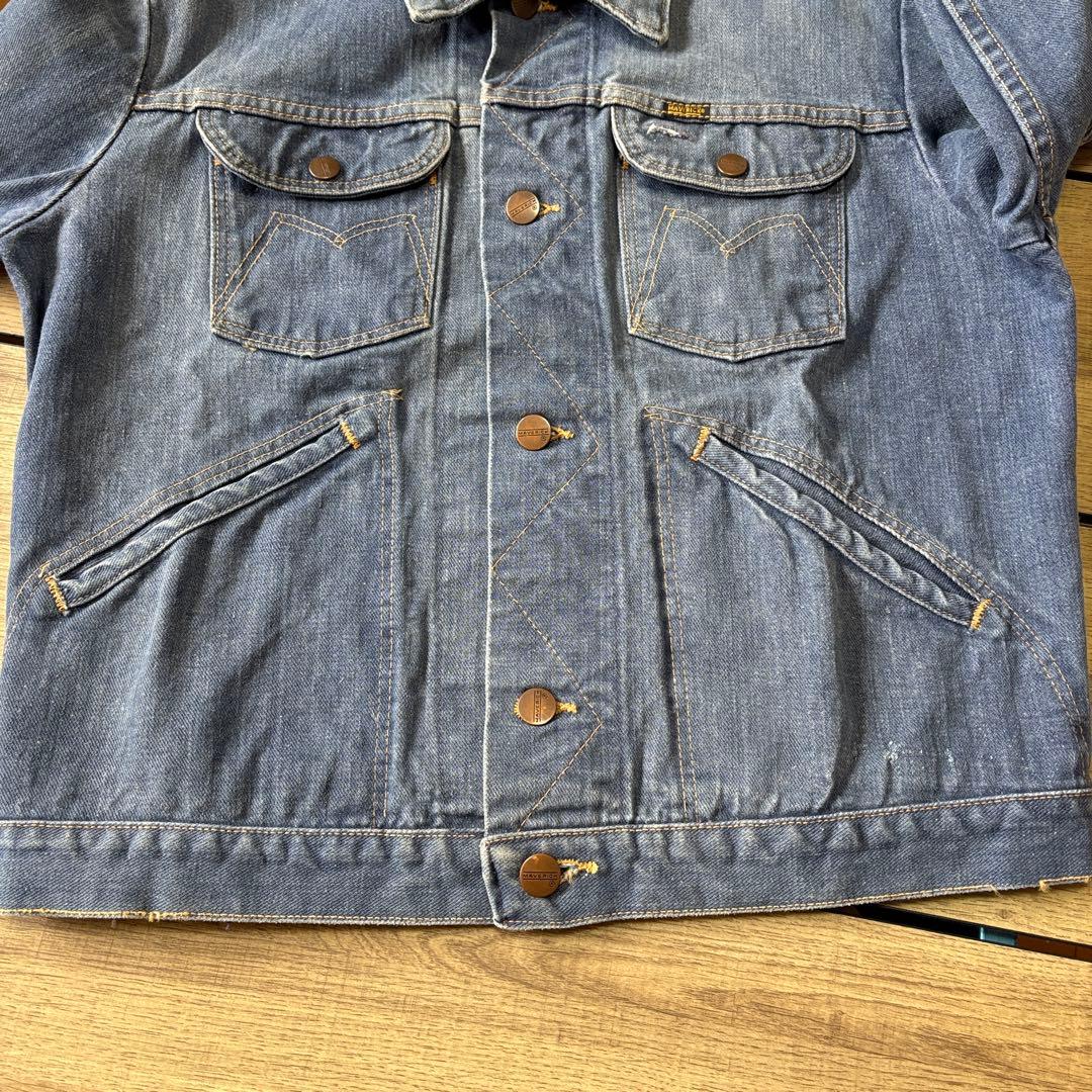 マーベリック 70s USA製 124MJ型 デニムジャケット 左綾 ジージャン