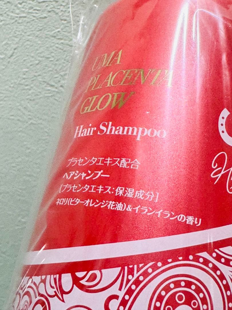 ウマプラセンタグロー シャンプー400ml 馬プラセンタエキス 西尾