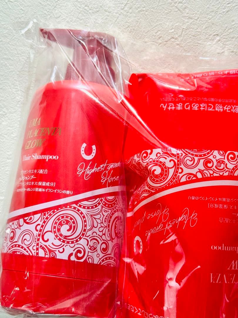 ウマプラセンタグロー シャンプー400ml 馬プラセンタエキス 西尾