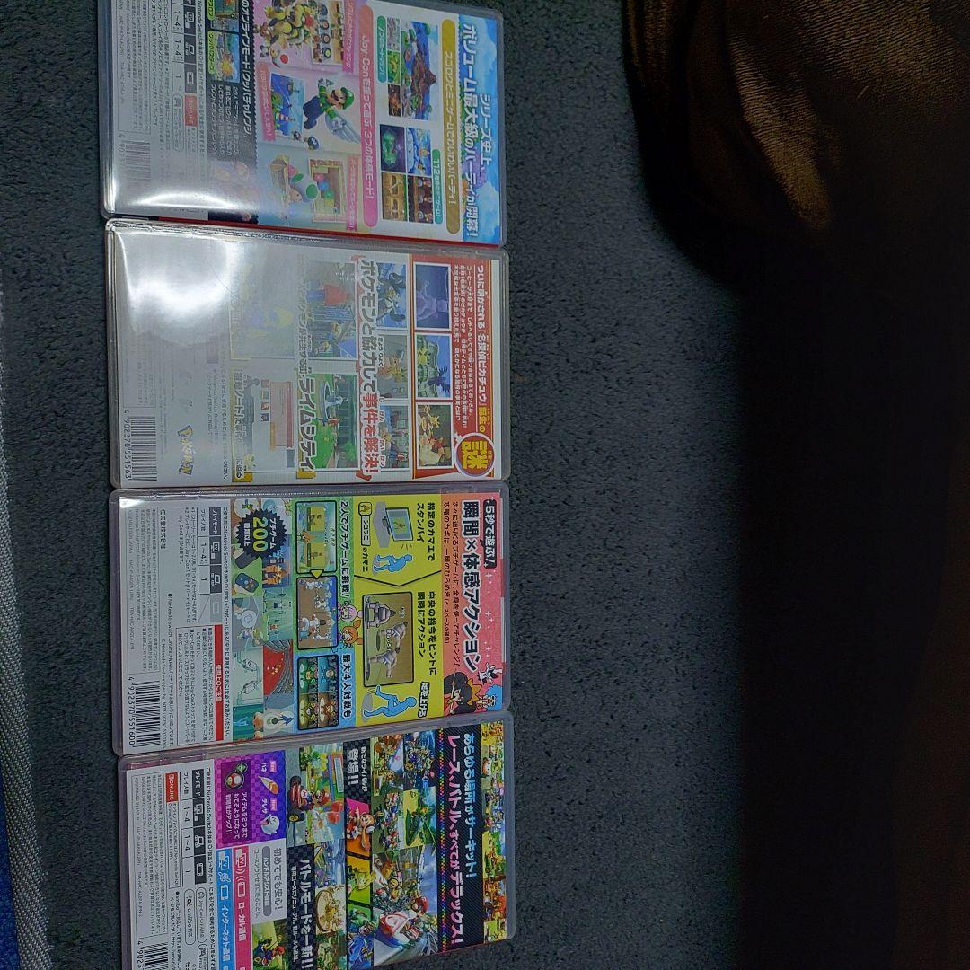 ぴ*も様 マリオパーティジャンボリーSwitch ソフト 4本セットマリオカート