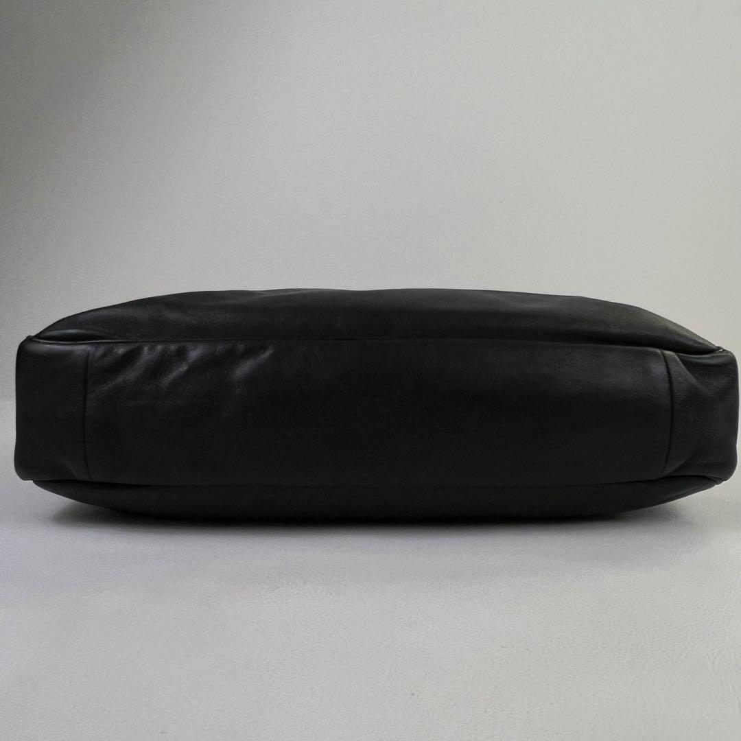 【2way✨】ロンシャン ビジネスバッグ ブリーフケース レザー A4可 黒