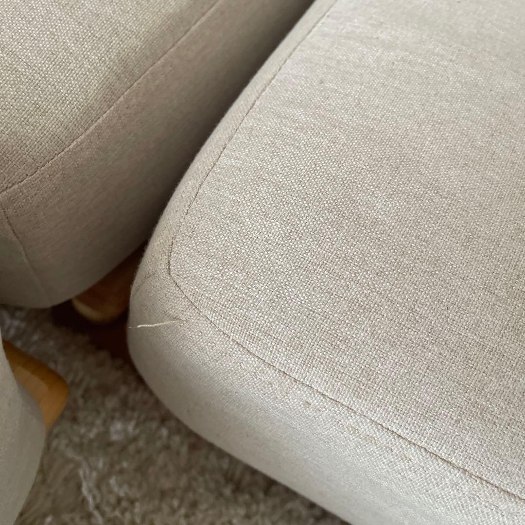 Ricordo ファブリックローソファ 3点セット 2/3