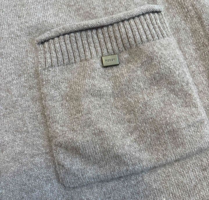 フォクシー　カシミヤ100%　カーディガンワンピースセット