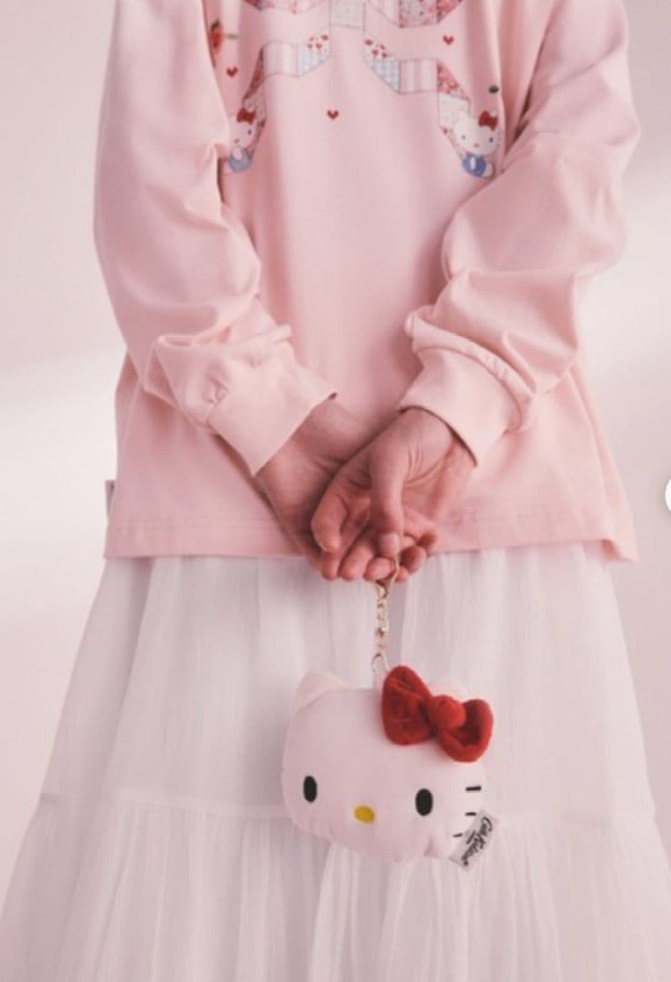 Cath Kidston× Hello Kitty エコバッグinフェイスポー