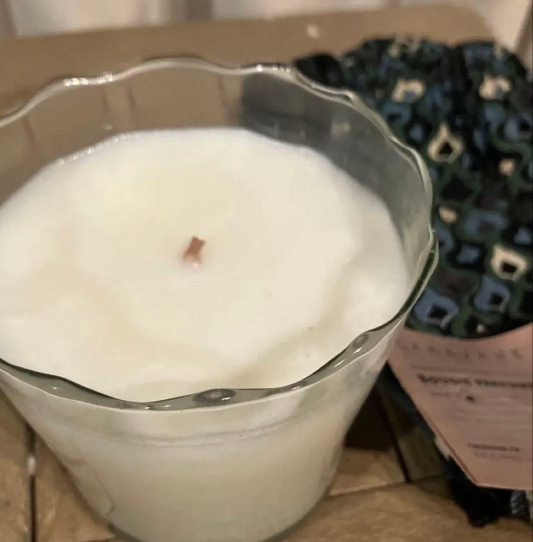 パリCARAVANE 購入　キャンドル　生地カバー付き　超レア品