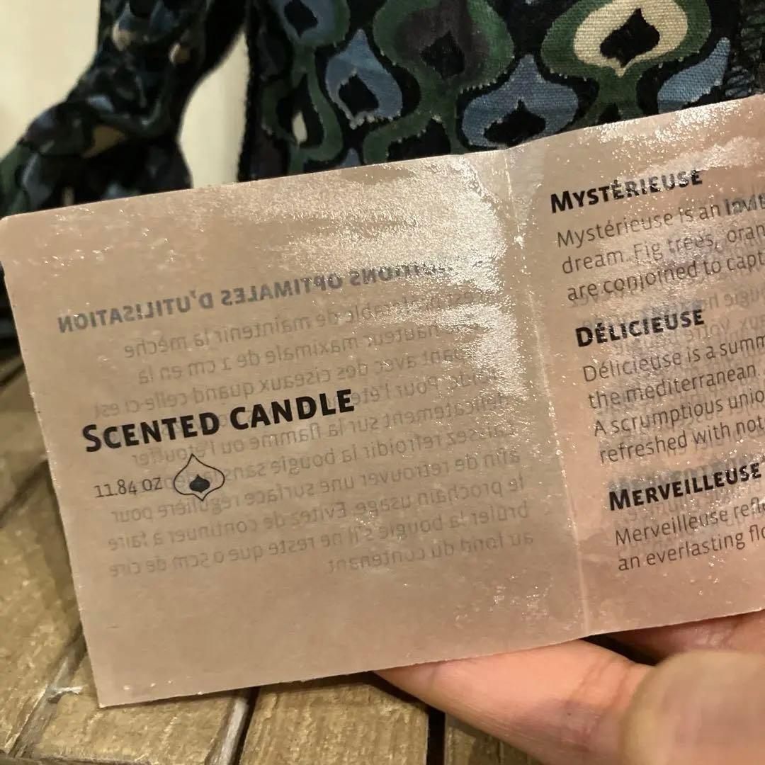 パリCARAVANE 購入　キャンドル　生地カバー付き　超レア品