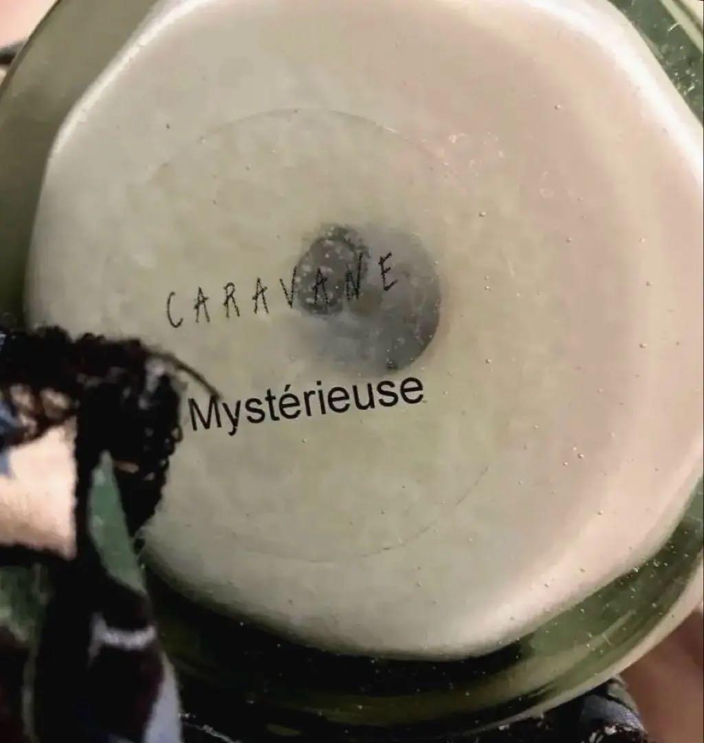 パリCARAVANE 購入　キャンドル　生地カバー付き　超レア品