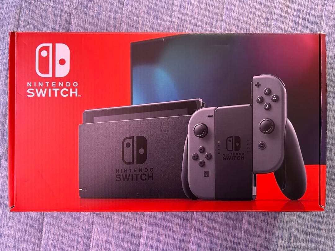 美品 Nintendo Switch グレー 本体