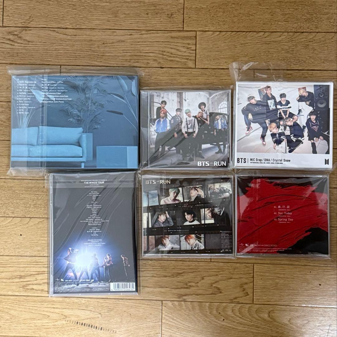 BTS ペンライト DVD CD テテ グク ジン ジミン ホソク RM シュガ