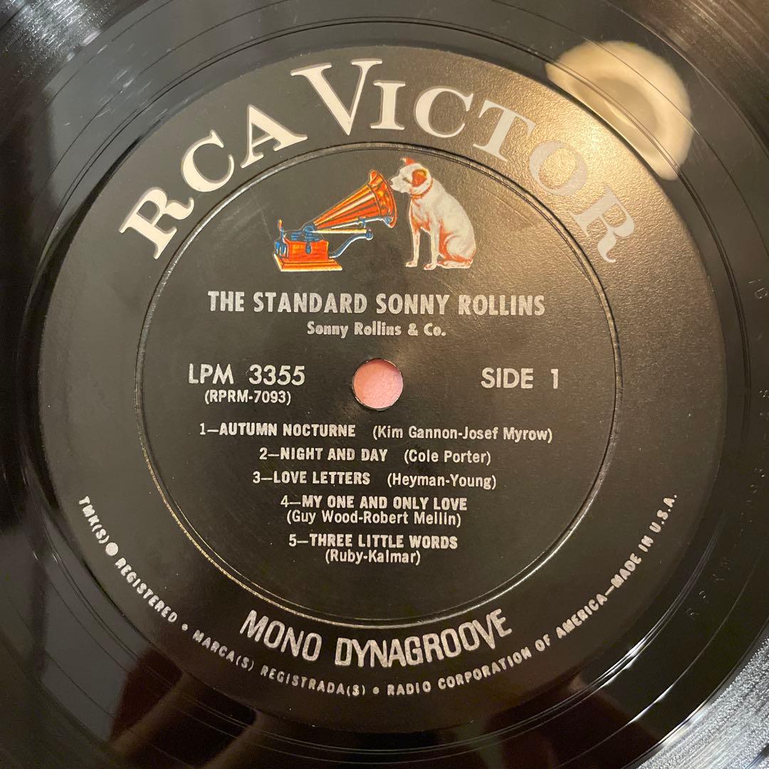 ソニーロリンズ USオリジナルMONO ニッパーラベル　DG ジャズ　レコード