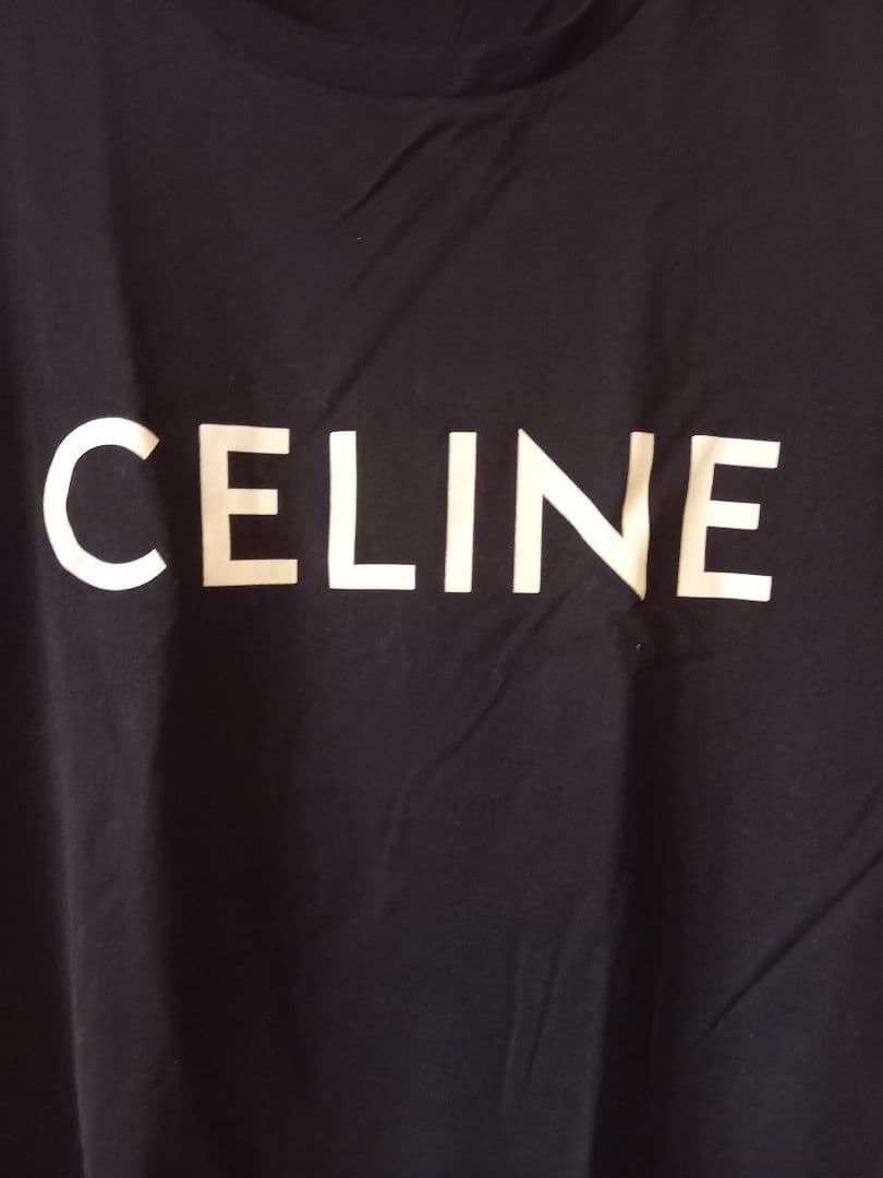 CELINE 黒 半袖Tシャツ