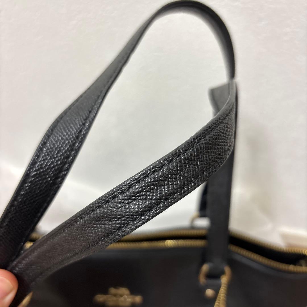 【coach】バッグ　ブラック/A4サイズ可