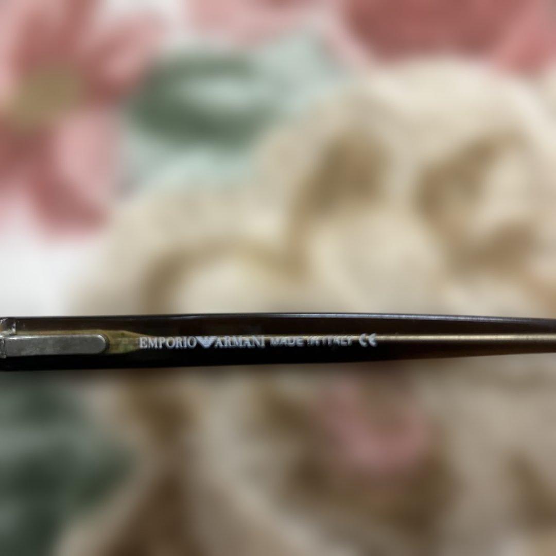 EMPORIO ARMANI 遠視用メガネ ブラウン