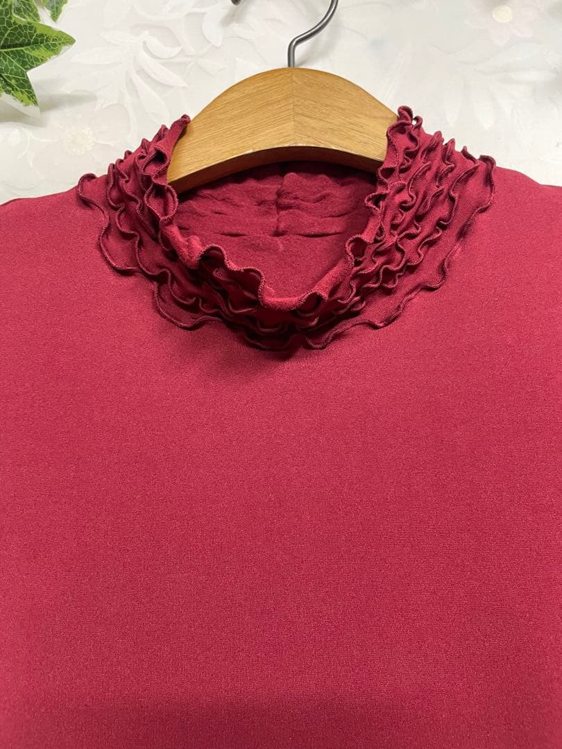 花245裏起毛AラインTU（ワイン・BK)/244かぐらやJK (CGY