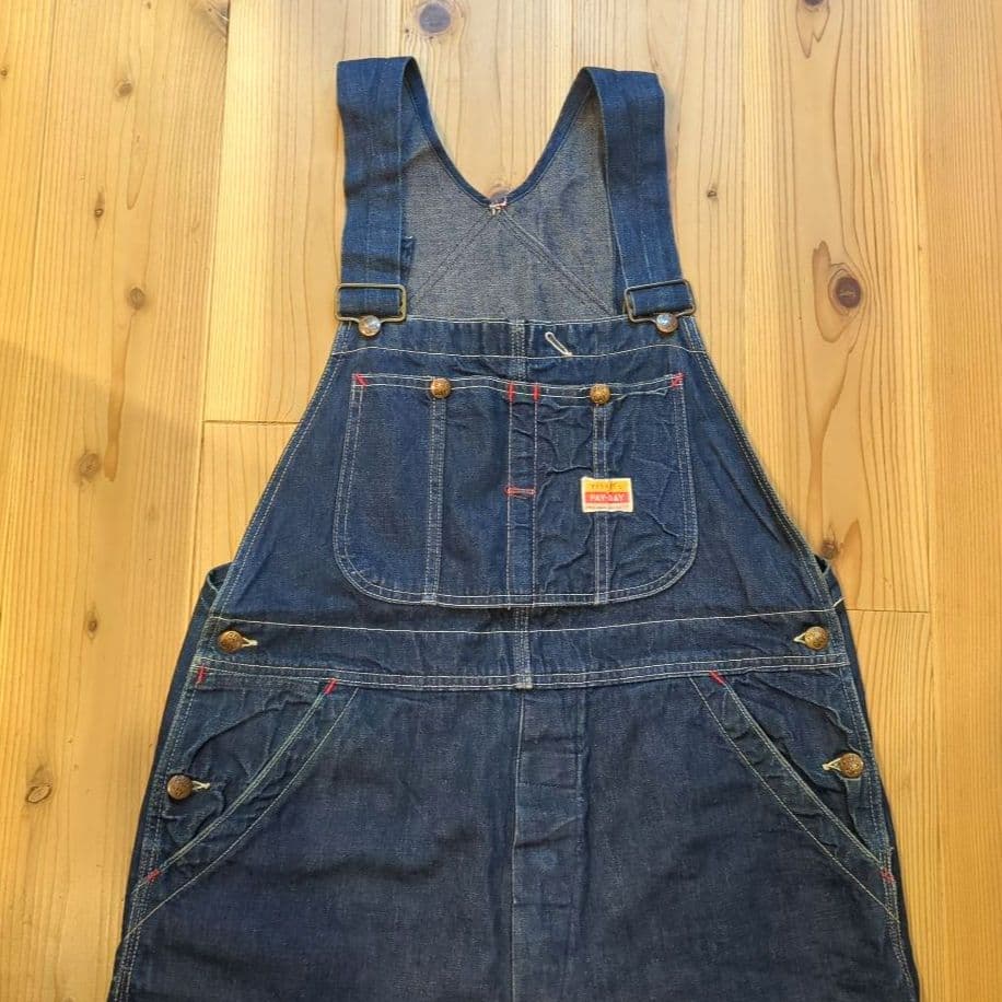 PAYDAY 50sビンテージオーバーオール 濃紺デニム　ミントコンディション
