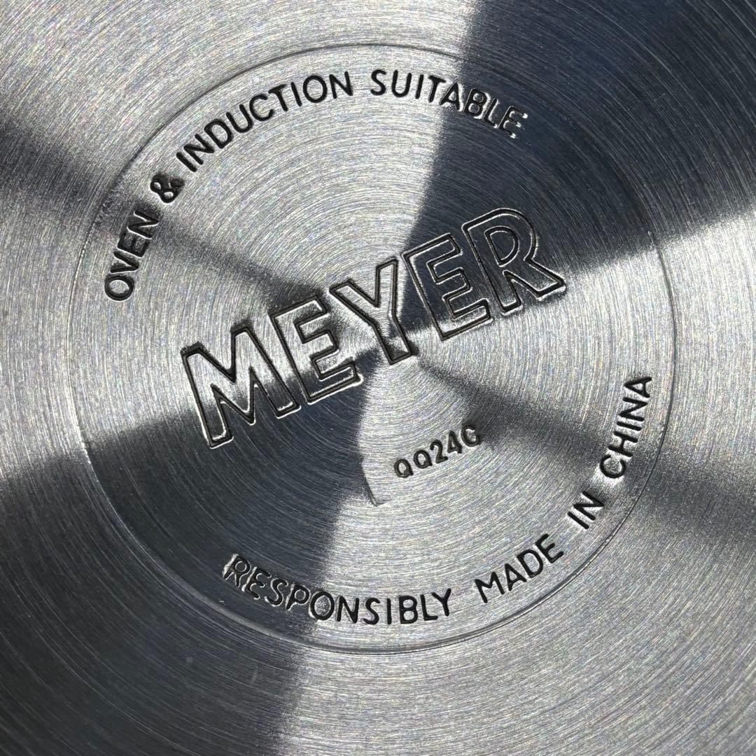 @4 MEYER フライパン　20cm&24cm マイヤー　ジャストフィットパン