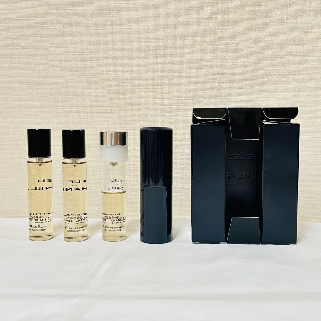 シャネル ブルードゥシャネル　トラベルスプレー　20ml 本体＋レフィルセット