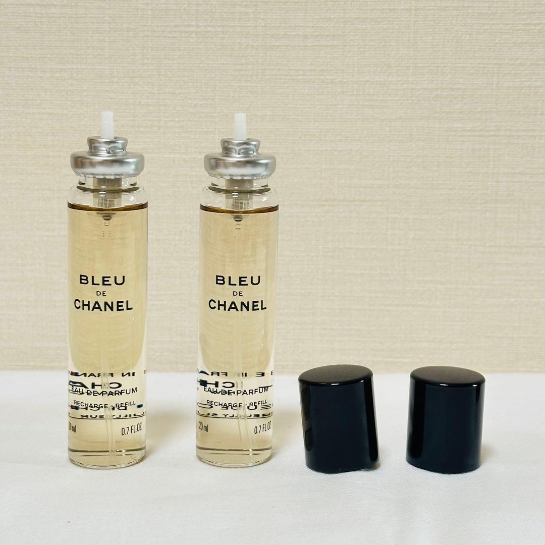 シャネル ブルードゥシャネル　トラベルスプレー　20ml 本体＋レフィルセット