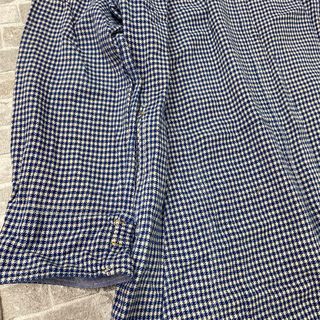 N875♪ 45R ギンガムチェックコットンワンピース