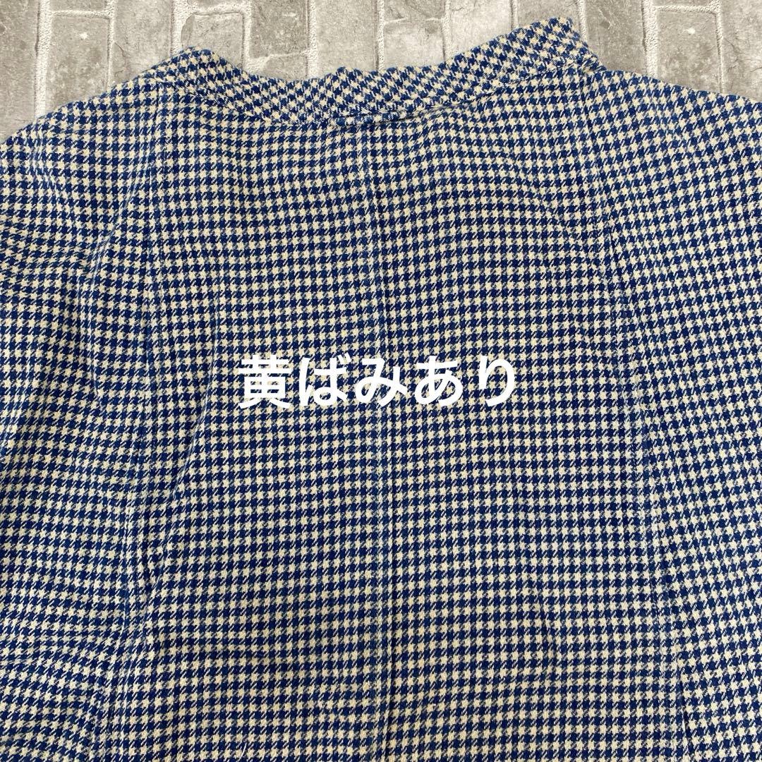 N875♪ 45R ギンガムチェックコットンワンピース