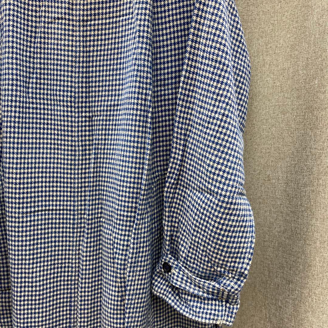 N875♪ 45R ギンガムチェックコットンワンピース