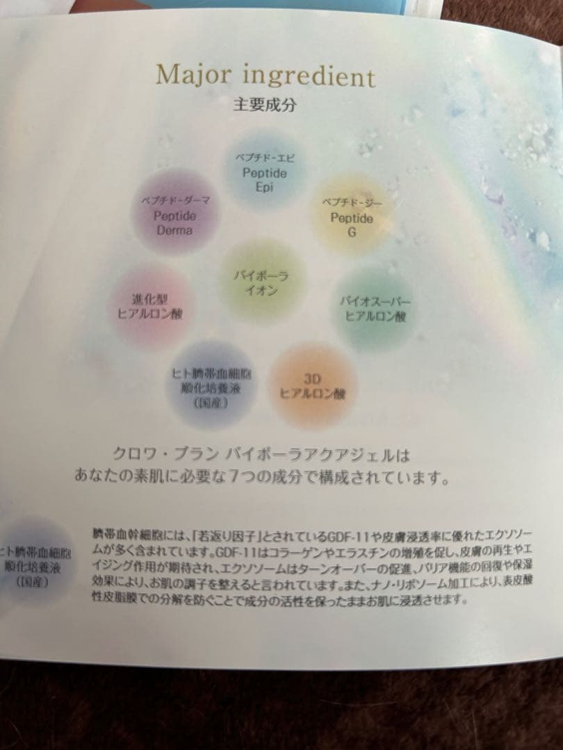 新品　新クロワ・ブラン　コラボレ　バイポーラアクアジェル　活性美容液　6本