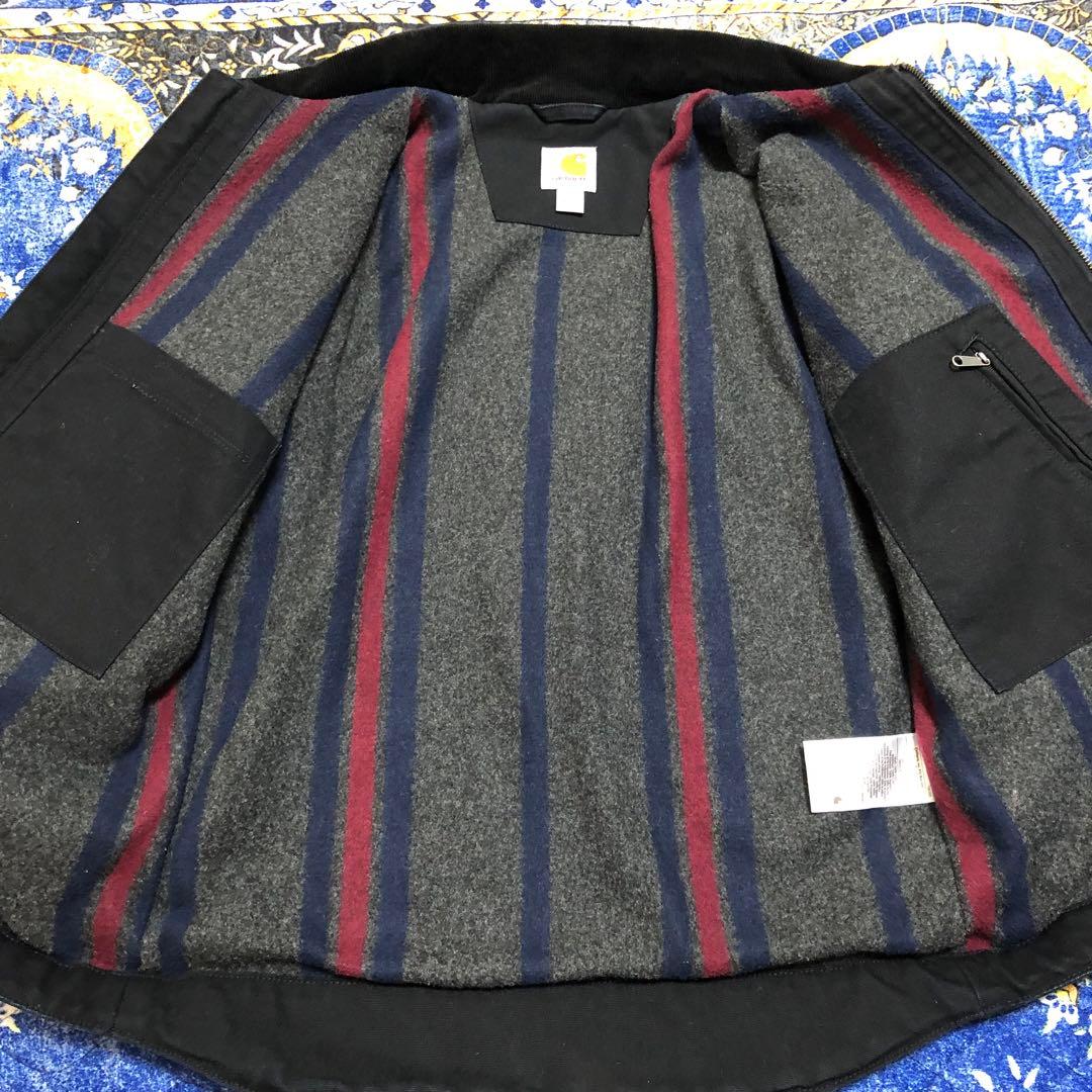 カーハート　デトロイトジャケット　黒　Sサイズ