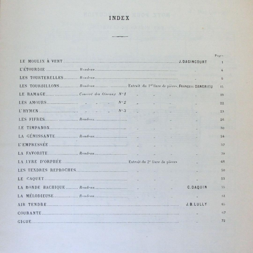 LES CLAVECINISTES FRANCAIS VOLUME 2、4