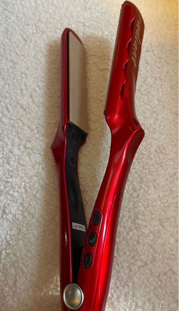 ラディアント　ストレートヘアアイロン レッド　28mm