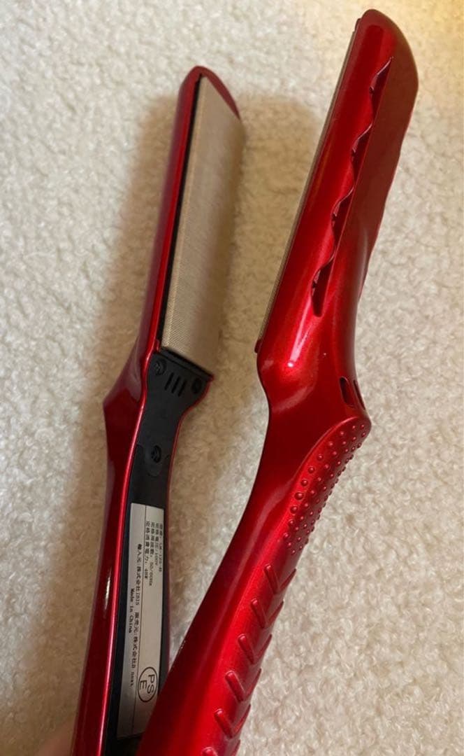 ラディアント　ストレートヘアアイロン レッド　28mm