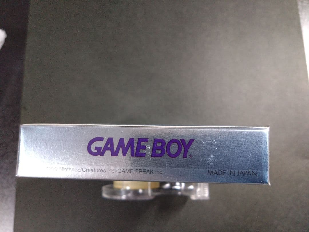 【新品未開封】ゲームボーイソフト ポケットモンスター銀 初代 当時品 任天堂