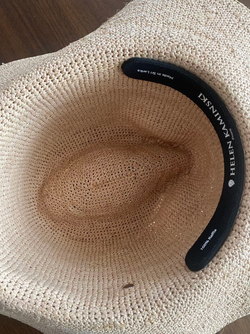 お値下げ⭐︎ヘレンカミンスキー　ラフィアハット　デスモンダ　ナチュラル