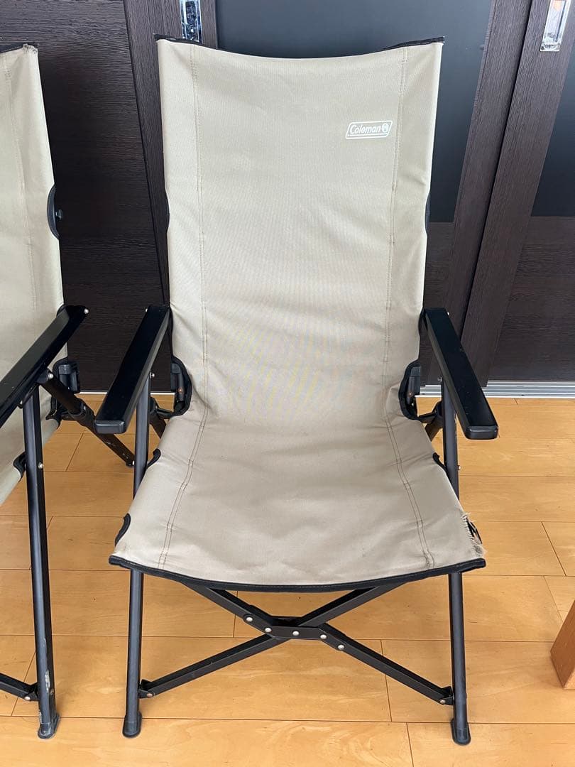 Coleman コールマン　アウトドアチェア 2脚セット　中古訳あり