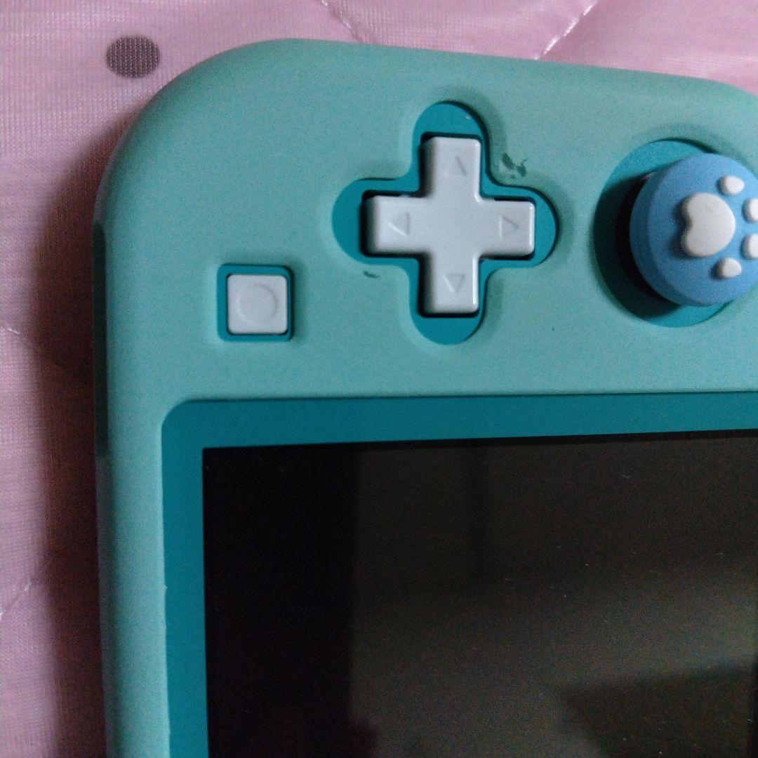 【週明け削除】Nintendo Switch Lite ターコイズ ケース付き