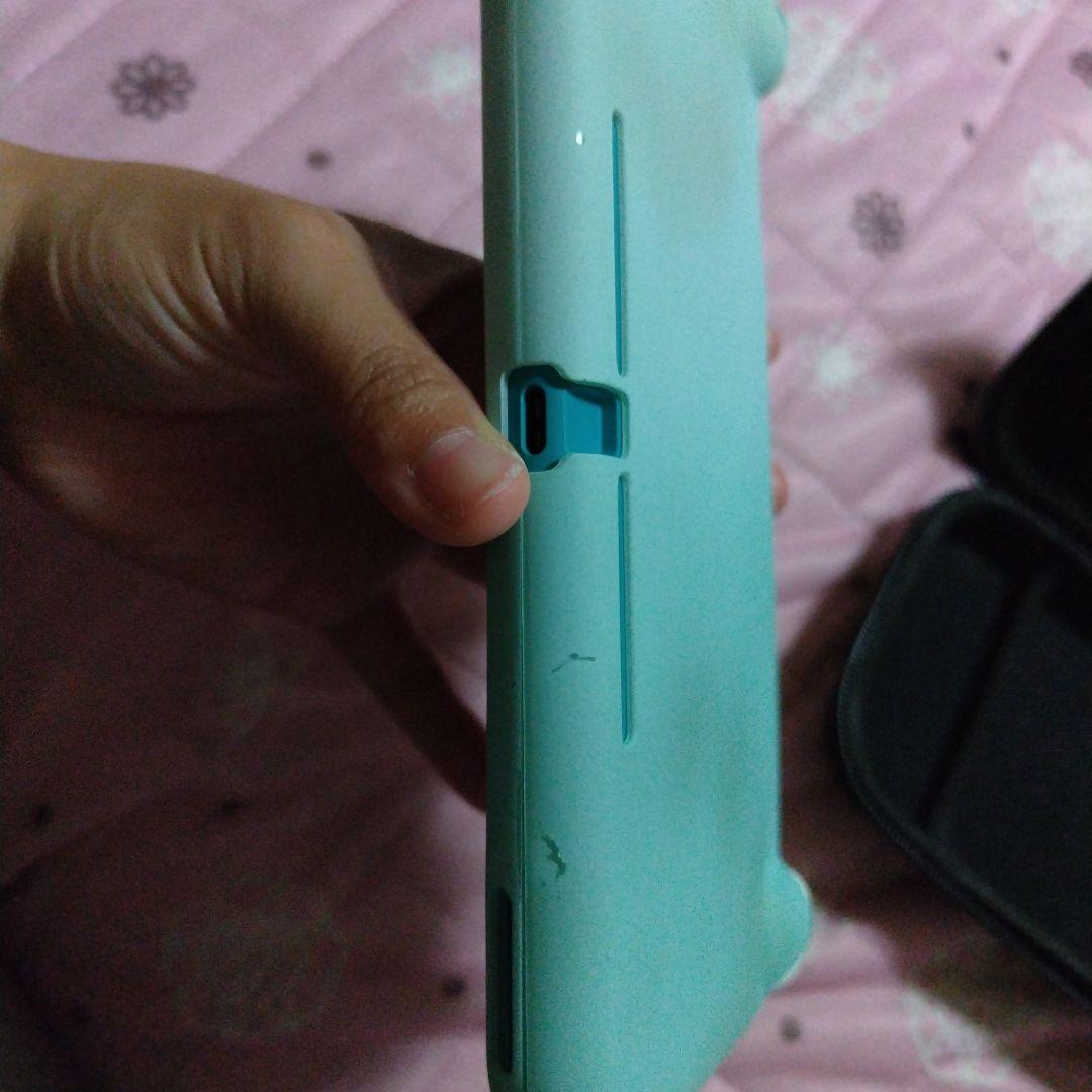 【週明け削除】Nintendo Switch Lite ターコイズ ケース付き
