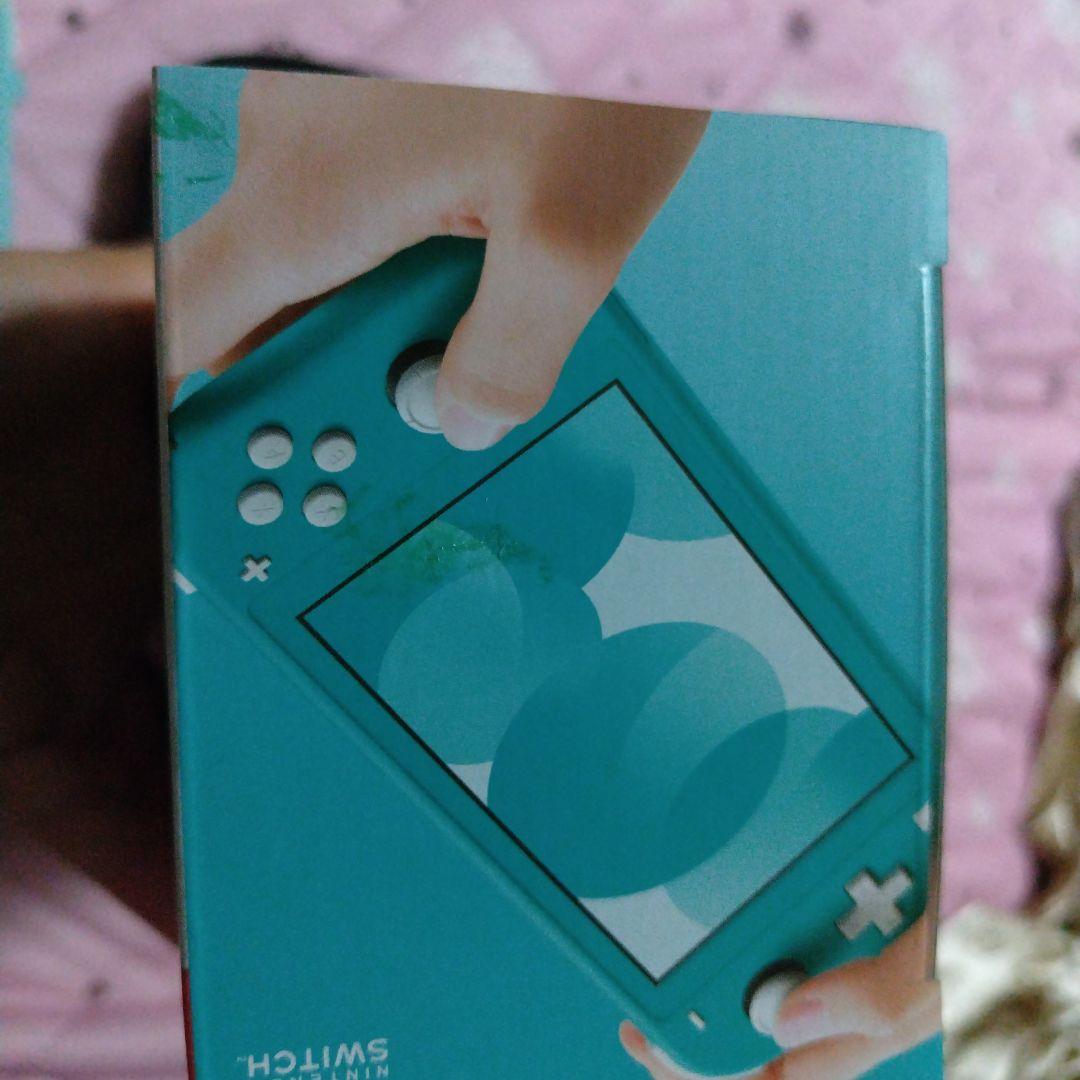【週明け削除】Nintendo Switch Lite ターコイズ ケース付き