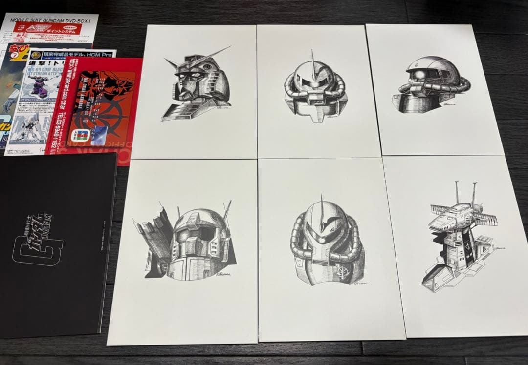 ④GUNDAM DVD BOX フィギュア付き