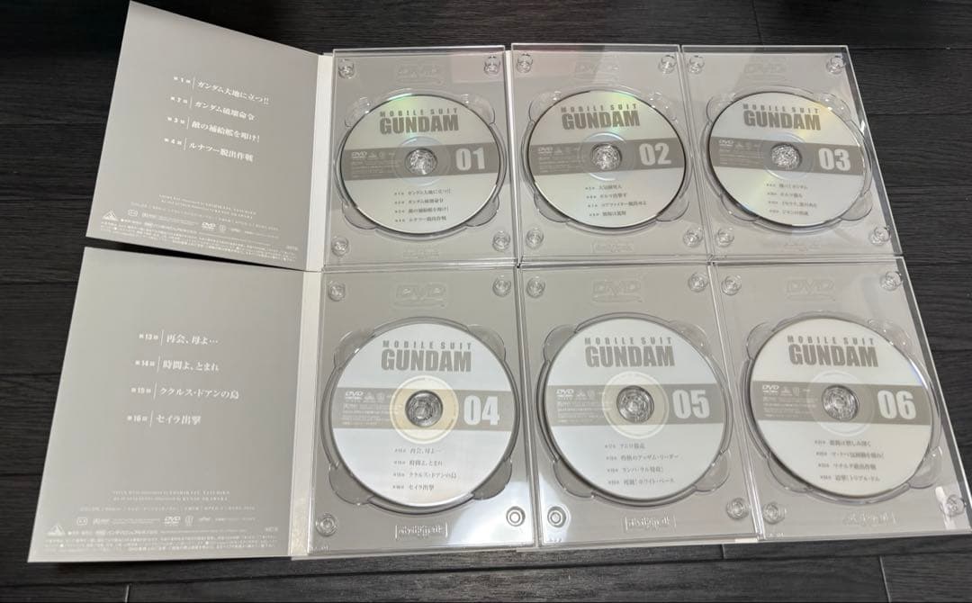 ④GUNDAM DVD BOX フィギュア付き