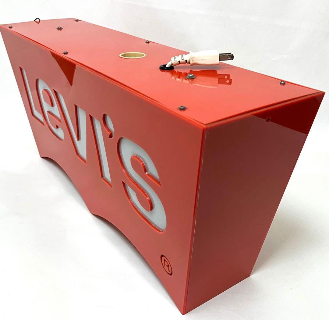 美品 動作保証 LEVI'S リーバイス ネオンサイン 店舗用ディスプレイ看板