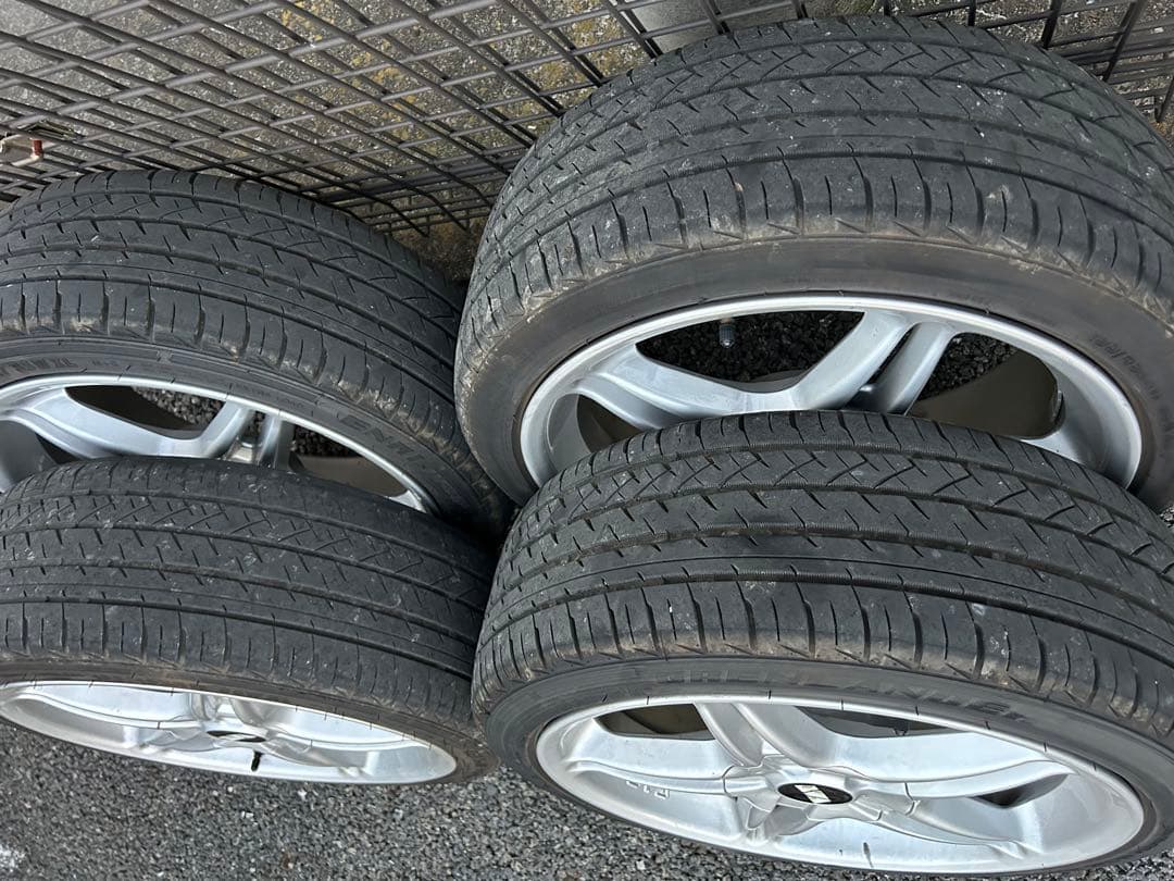 レア BWA 17インチ 7J+38 4穴 PCD100 4本セット イタリア製