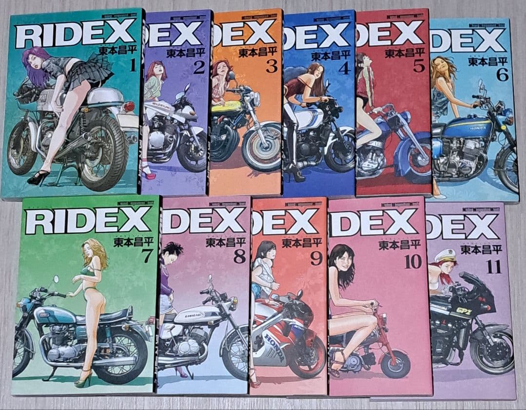 RIDEX 1~21巻 ＋ Final 全22巻セット 全巻 完結 東本昌平