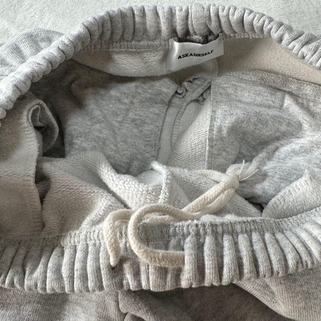 ASKYURSELF アスクユアセルフ スウェットショートパンツ