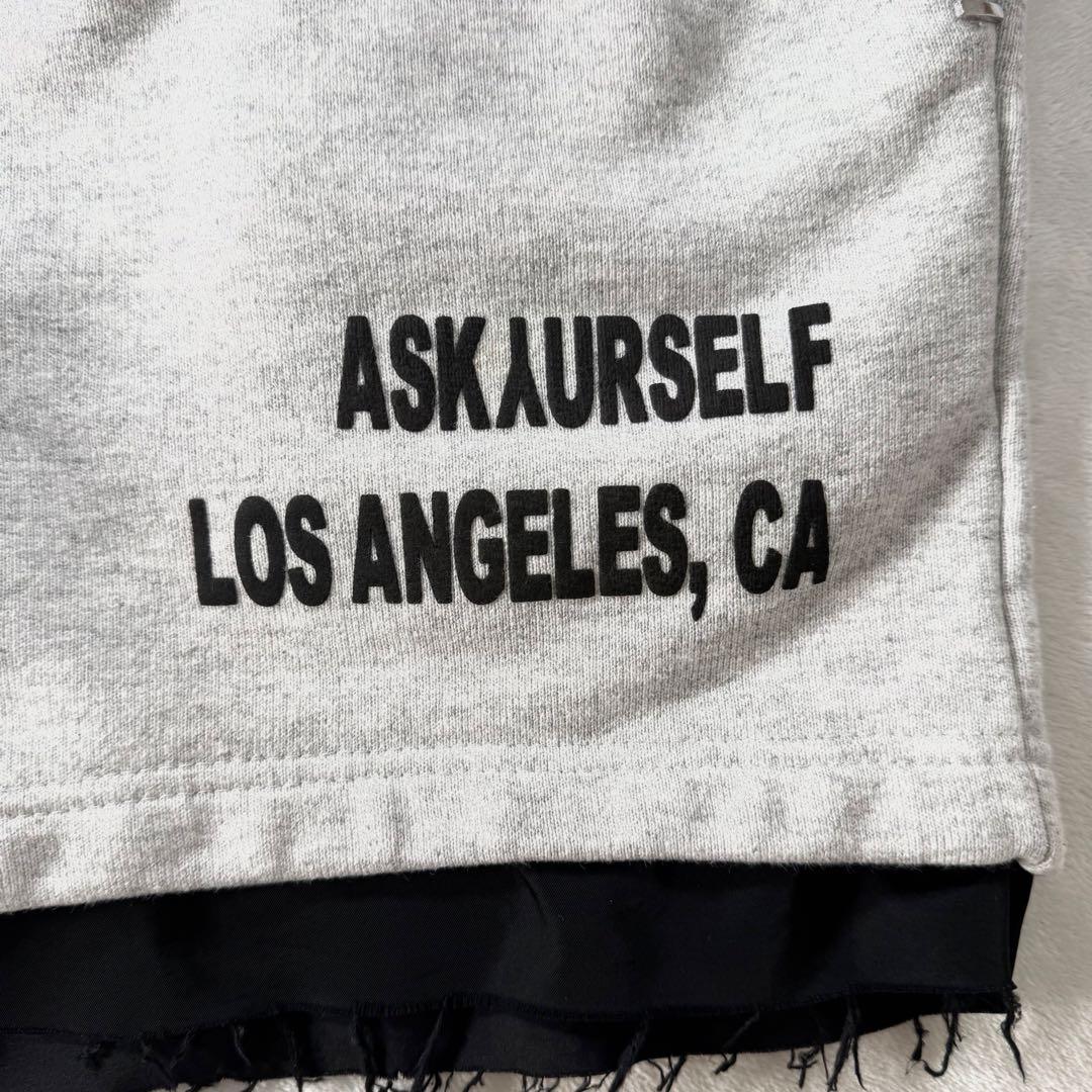 ASKYURSELF アスクユアセルフ スウェットショートパンツ