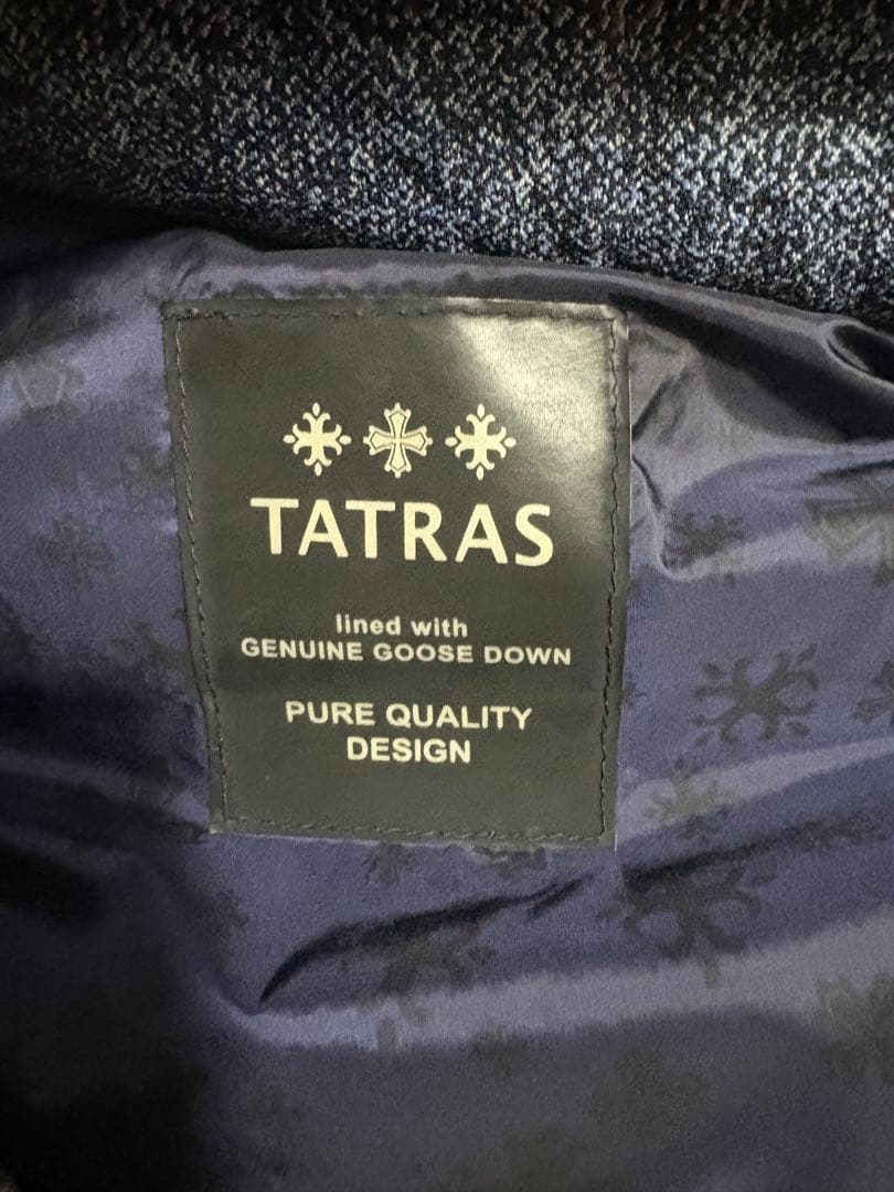 国内正規品　TATRAS 高級Rライン　ダウンベスト