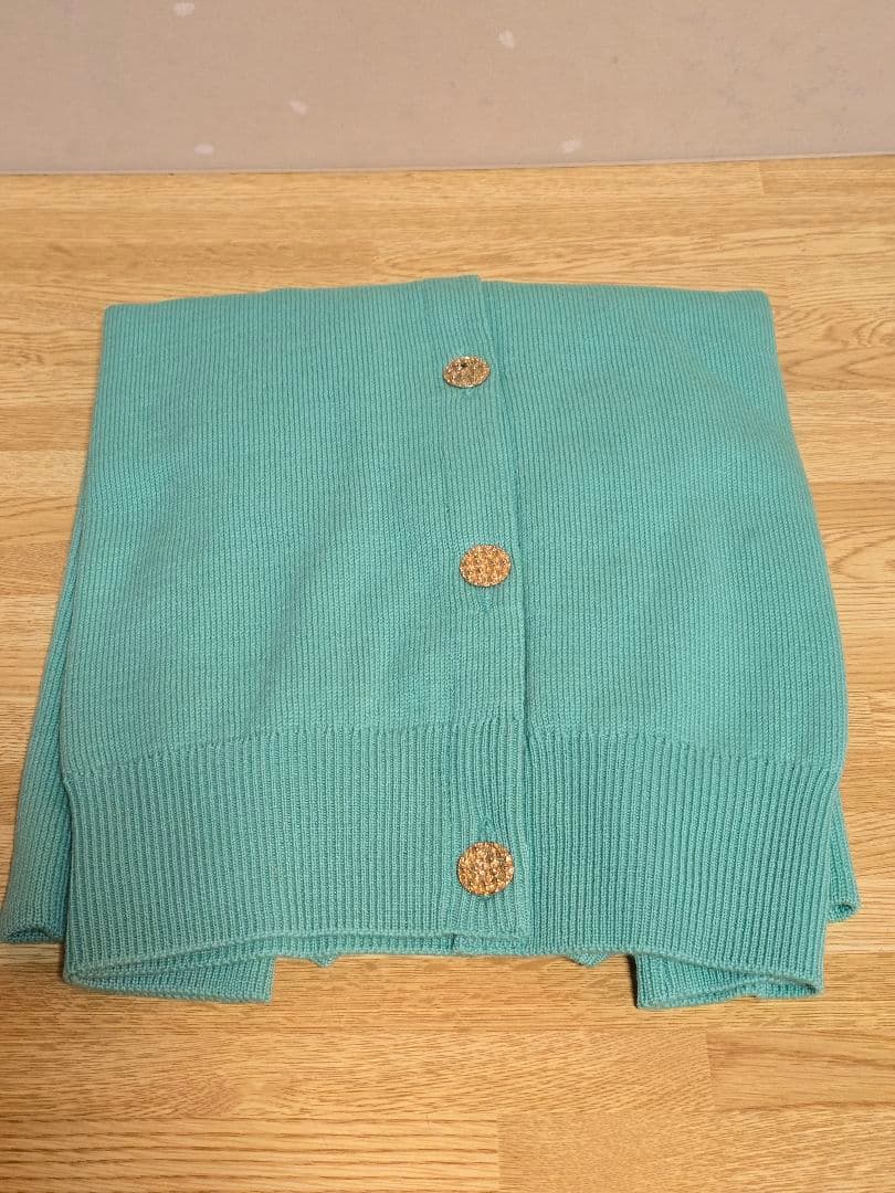 #1864 BALLANTYNE 長袖カーディガン 42インチ ミントグリーン