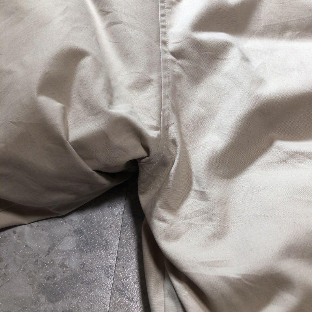 最終セール❗️90s Eddie Bauer グースダウン　アイボリー　白タグ